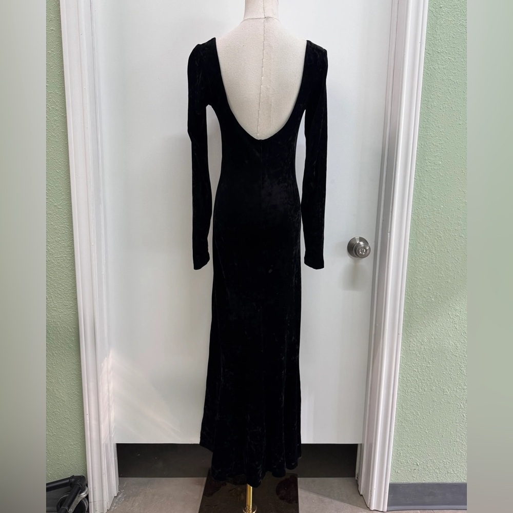 Betsey Jonson 90s vintage crushed velvet dress - Picture 5 of 7